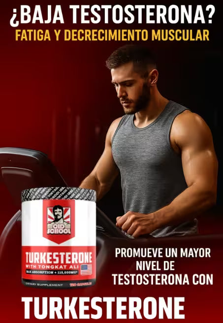 TURKESTERONE 💪 Mas Fuerza Mas Energia